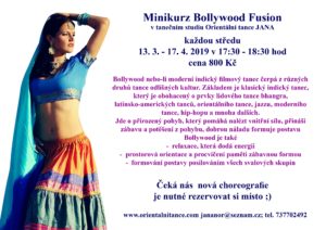 Od 13. 3. Minikurz bollywoodského tance